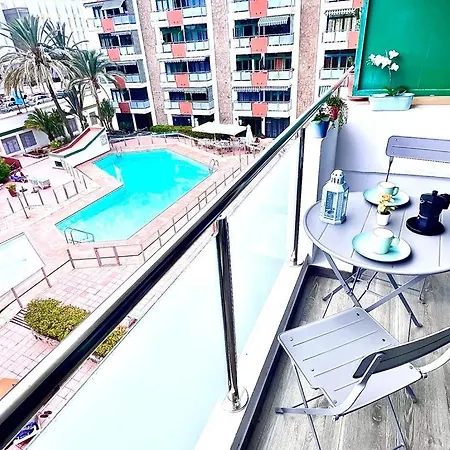 Fm - Renovated With Swimming Pool Near Maspalomas Dunes & Апартаменты Плайя-дель-Инглес