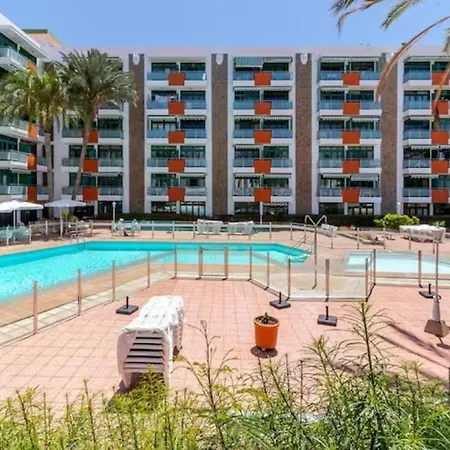 Fm - Renovated With Swimming Pool Near Maspalomas Dunes & Lägenhet Playa del Inglés